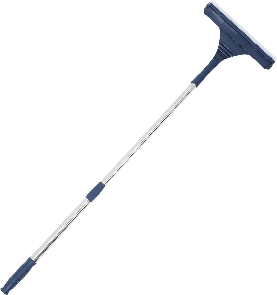 Raamwisser Set - Glasreiniger - Ramen Schoonmaken - Uitschuifbare Steel - 135 cm - Meerkleurig