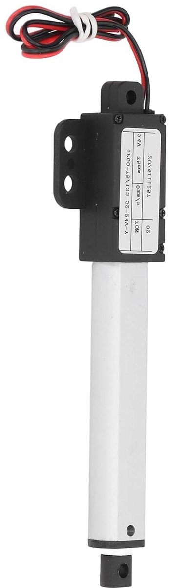 Elektrische Lineaire Actuator - Motor Automatiseren - Projecten Automatiseren - 70N Stuwkracht - 75 Mm Slag - Aluminium
