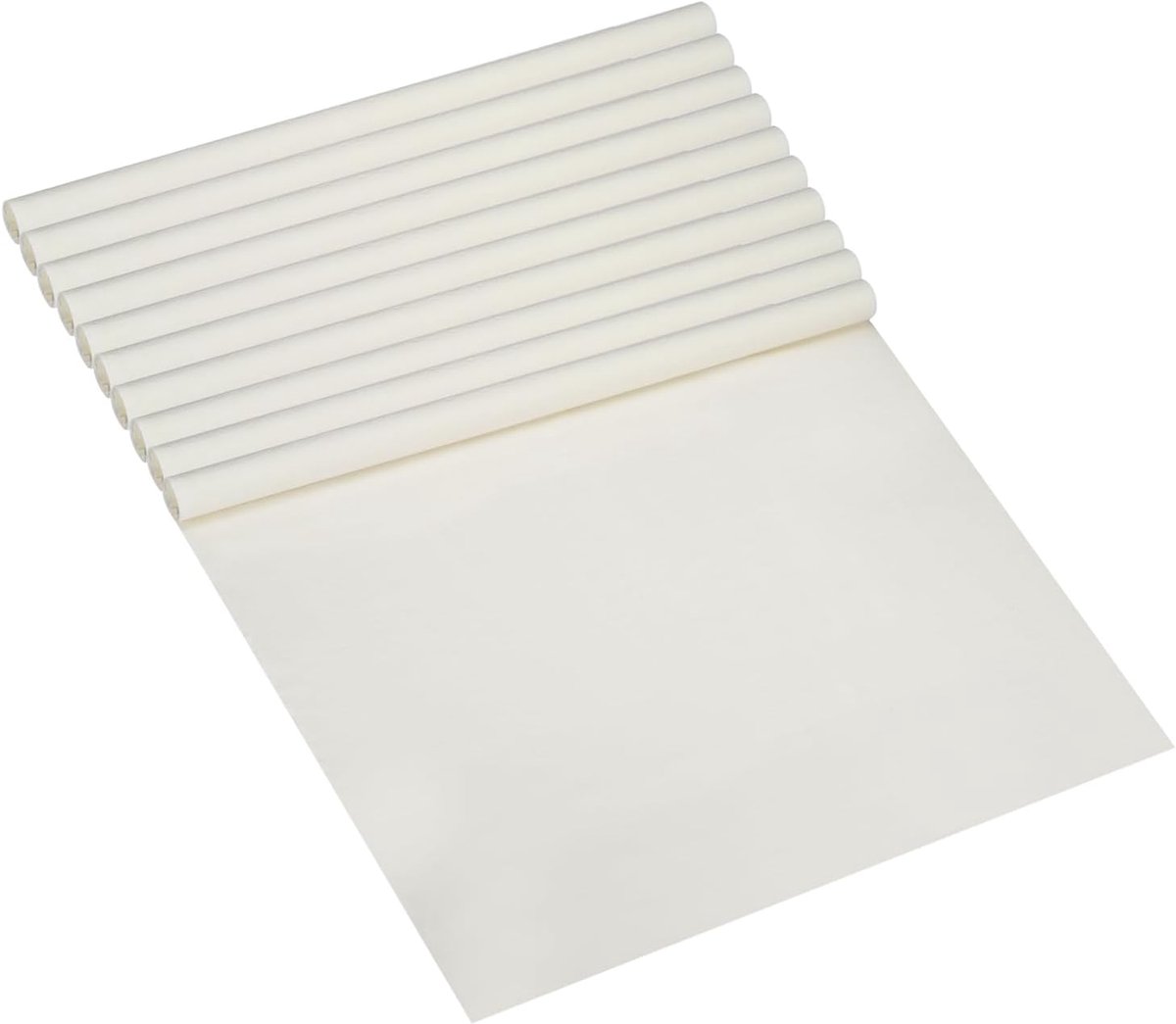 3,3 ft crêpepapierrol, 10 rollen 20 inch breedte zacht papier streamer vel voor ambachtelijke bloemen maken inpakken feest verjaardag bruiloft decoratie ornament, beige