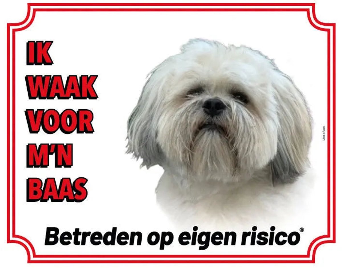 Lhasa Apso Waakbord