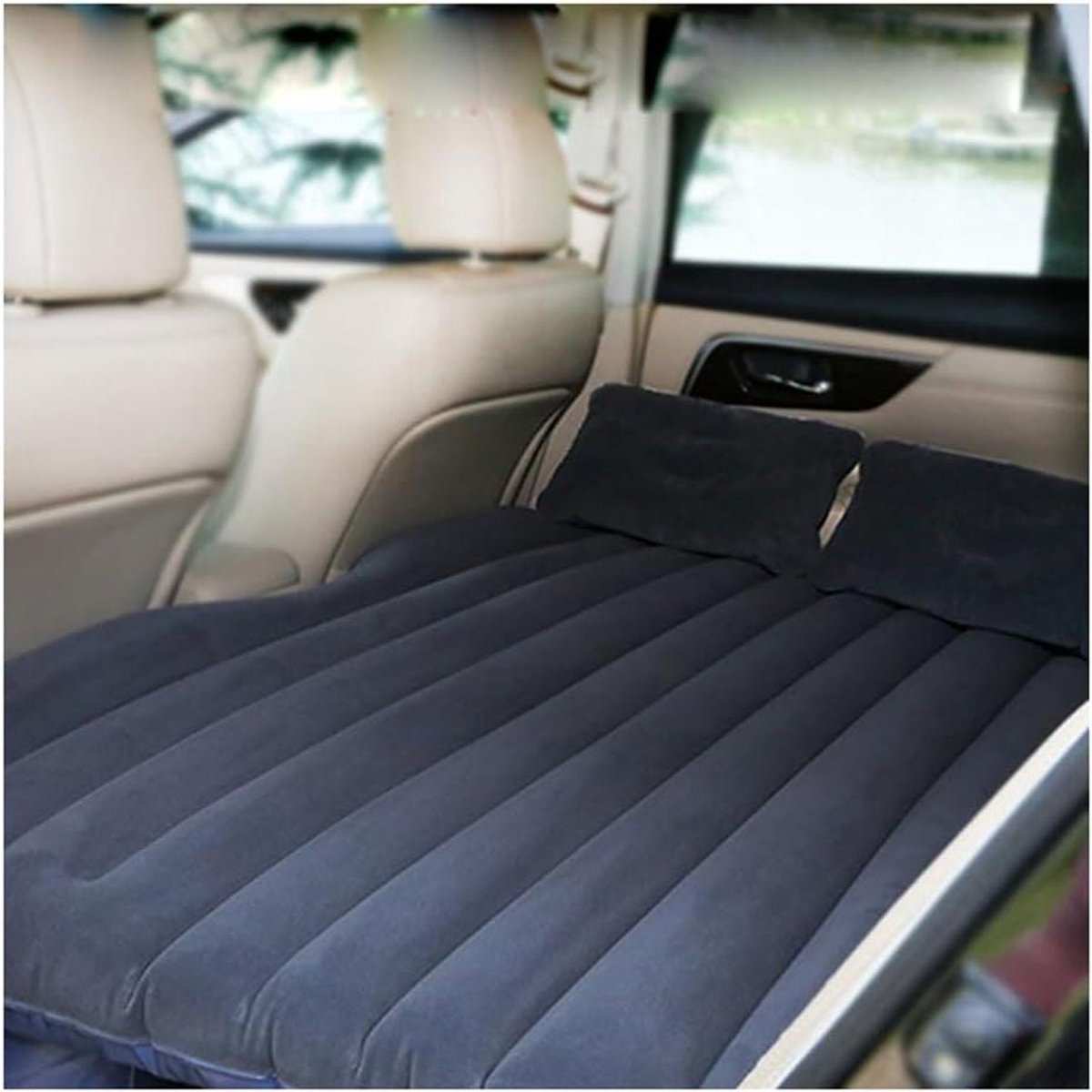 Opblaasbaar Autobed - Luchtbed Auto Kofferbak - Kamperen en Reizen - Ergonomisch Ontwerp - 10 x 10 x 10 mm