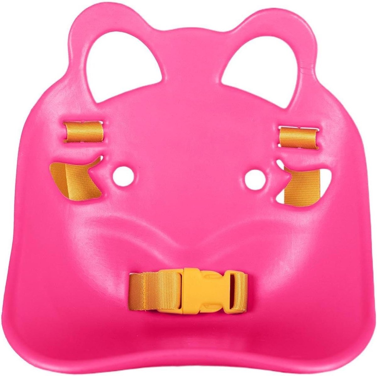 Fietszitje voor poppen - Draagriem accessoire - Poppen meenemen - Eenvoudige installatie - 25 x 22.3 x 12.3 cm - Roze