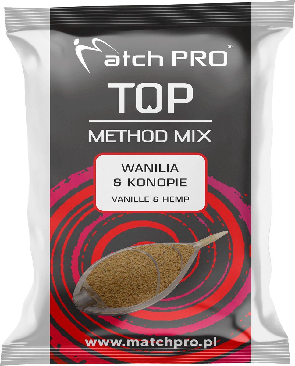 MatchPro Lokvoer Top Method Mix 700gr - Smaak : Hemp & Vanille