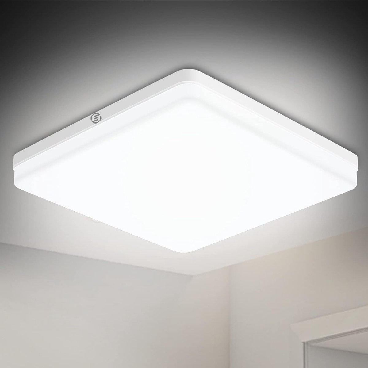 Equivera Plafonaire Lamp - Lamp - Plafond Lamp - Plafonnaire Lamp - Plafondlamp Wit