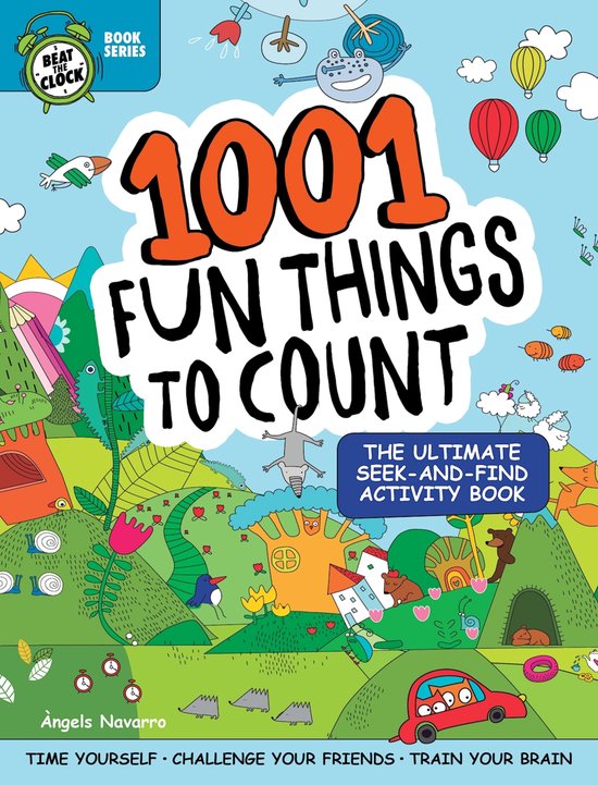 Beat the Clock - 1001 Fun Things to Count - cover