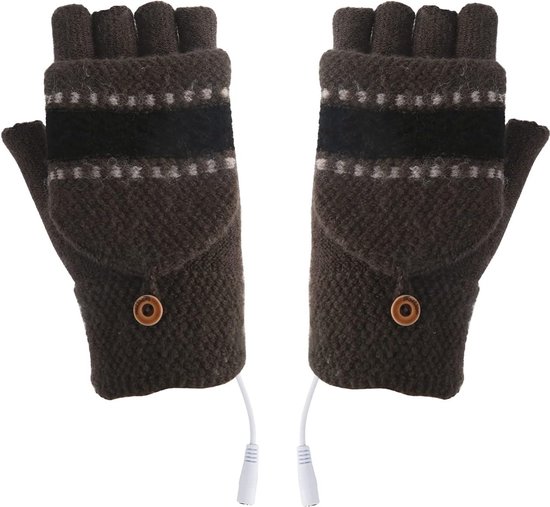 USB verwarmde handschoenen, warme winterhandschoenen, touchscreen
