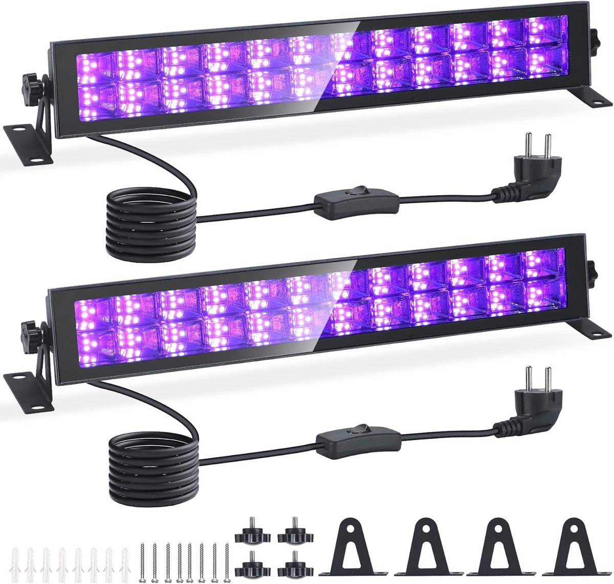 UV blacklight lamp 48 W - Perfect voor disco en glow-party