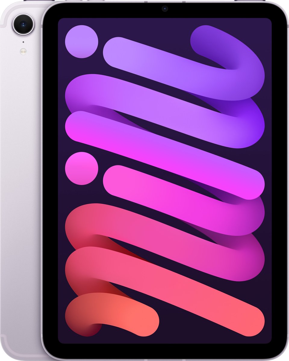 Apple iPad Mini 2024 8,3 inch Wi-Fi + 5G 128GB Paars A17 Pro-chip Apple Pencil ondersteuning - Afbeelding 5