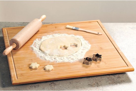 Vierkante boomschors houten onderzet bord/kaarsonderzetter 30 cm bestellen