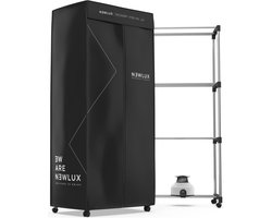 Draagbare elektrische wasdroger met UV-licht, 15 kg capaciteit, multifunctioneel, 3-in-1 droger, geluidsarm