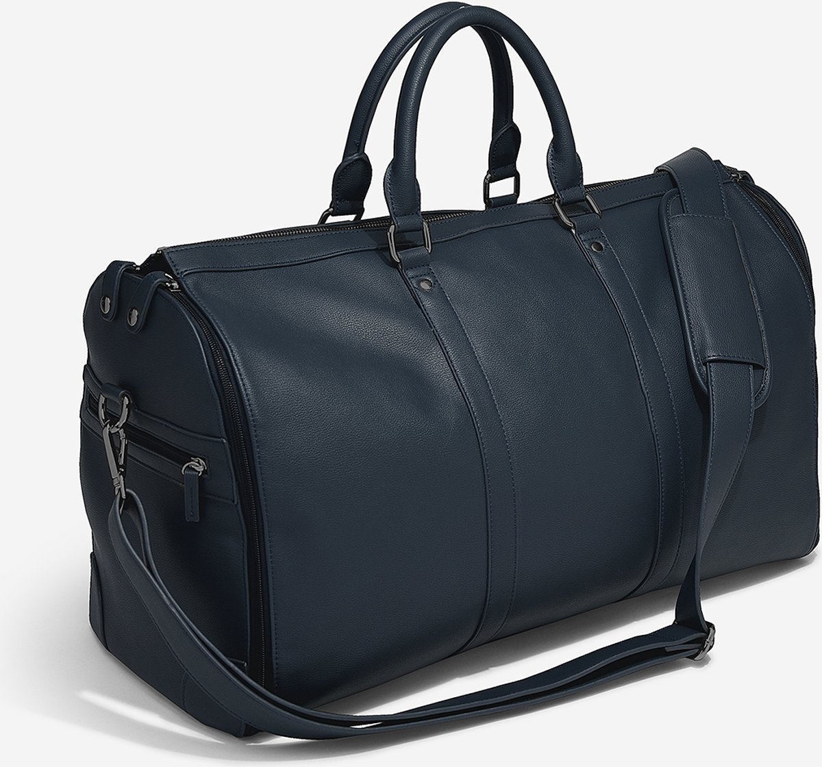 STACKERS MEN NAVY BLUE - reistas - weekendtas - handbagage - opvouwbaar