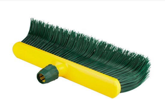Kunstgras bezem - bezemkop - klauw bezem - groen - 40 cm - kunststof - voegenbezem van Vario Garden — afbeelding 3