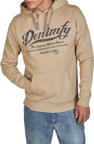 DENIMFY Heren Sweatshirt DFArno regular fit Beige 5XL Volwassenen