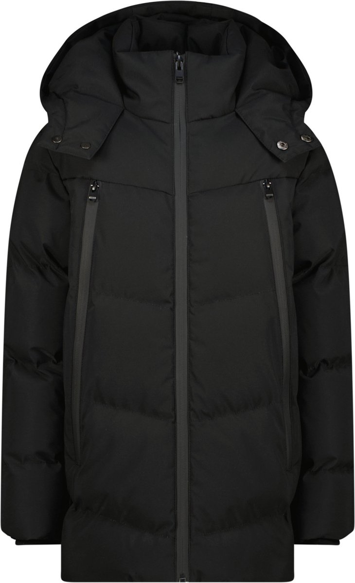 Vingino jongens winterjas Thard Deep Black