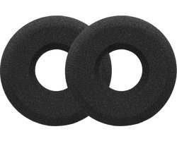kwmobile 2x oorkussens geschikt voor Plantronics Blackwire 3220 Koptelefoon - Vervangende earpads voor Overear Koptelefoon