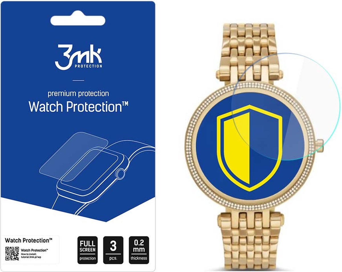 Michael Kors MKT5127 - 3mk Watch Protection v. FlexibleGlass Lite