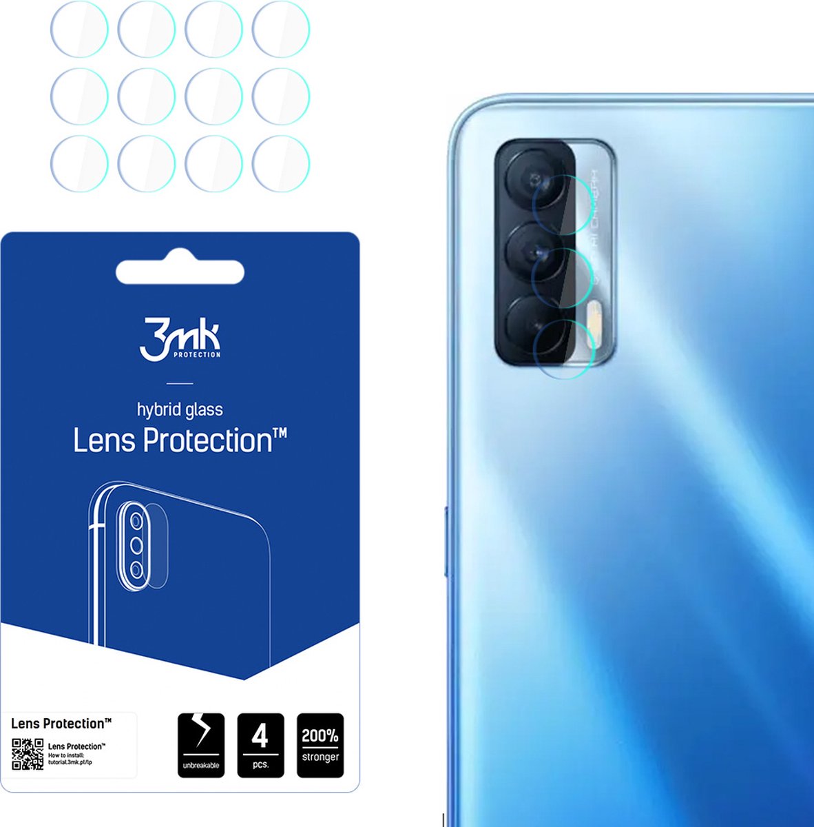 Realme V15 5G - 3mk Lens Protection