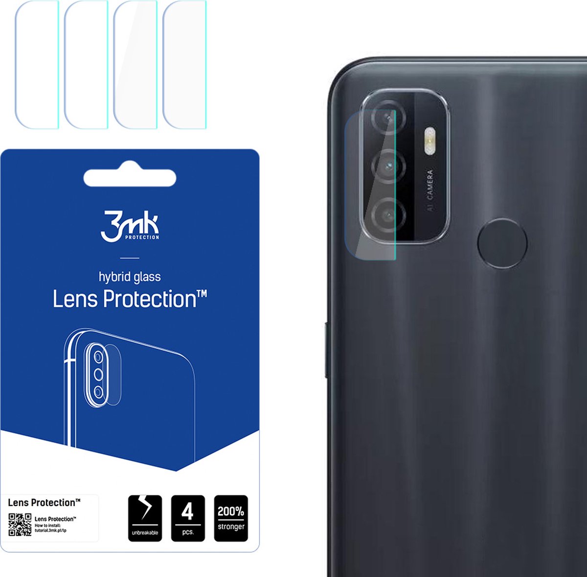 Oppo A11s - 3mk Lens Protection