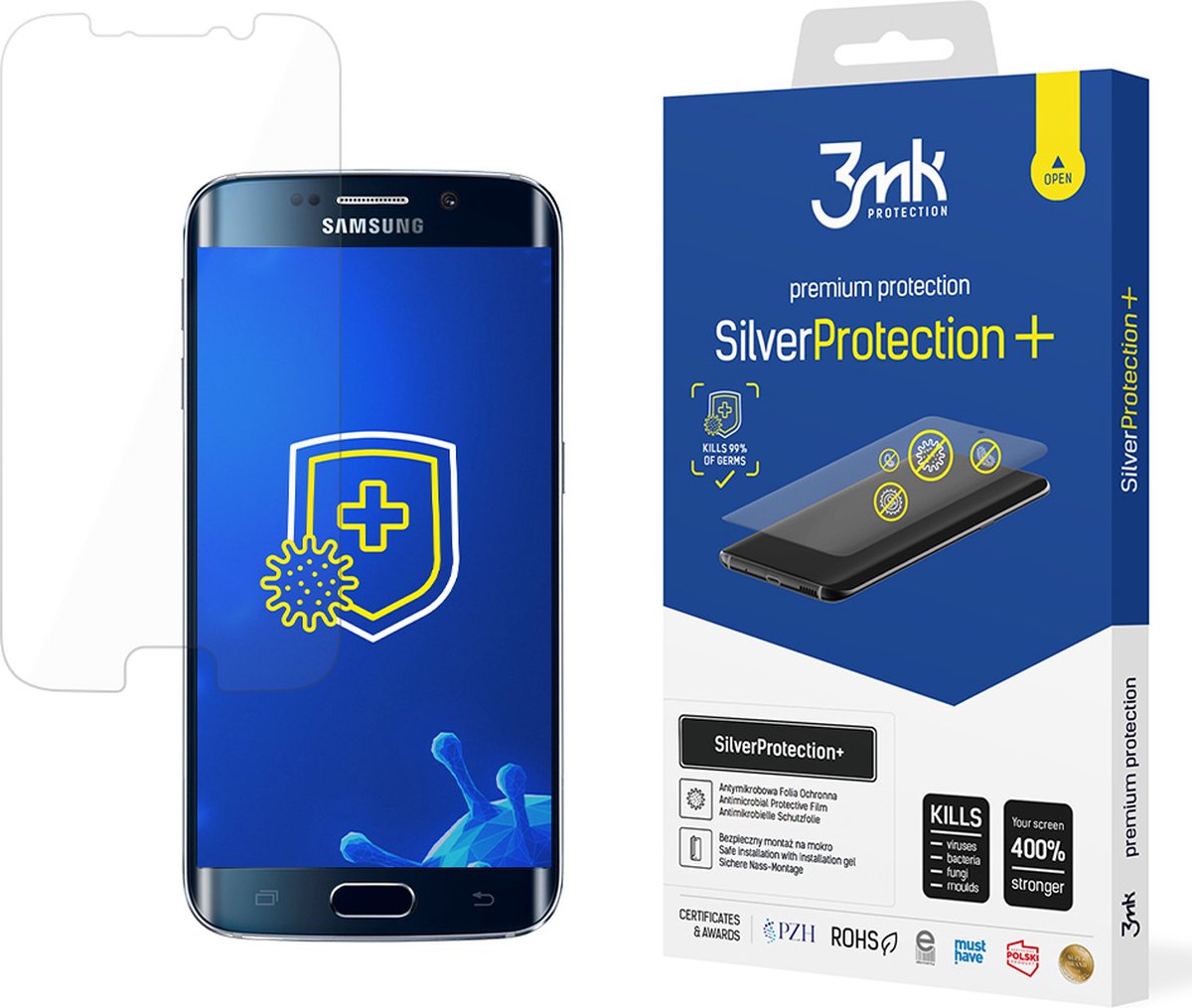 Samsung Galaxy S6 Edge - 3mk SilverProtection+