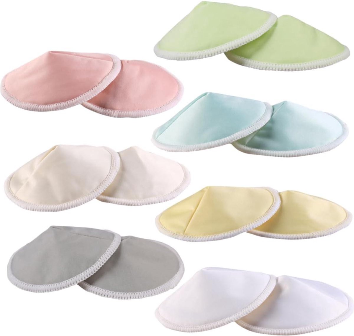 14 Stuks Galactorroe Pad Washable Cotton Nursing Pads - Anti Galactorrhea Breastfeeding Pads wasbare zoogcompressen