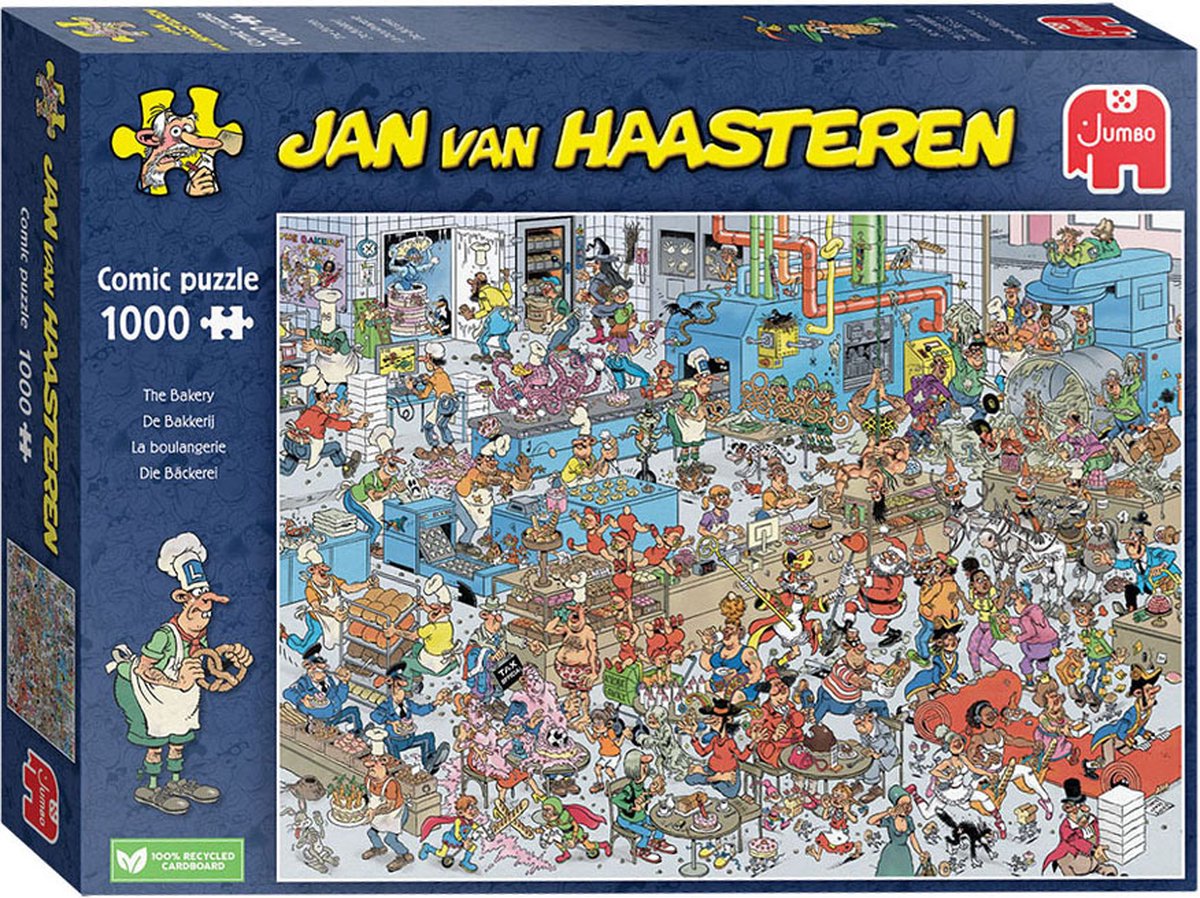 Jan van Haasteren De Bakkerij - Puzzel - 1000 stukjes