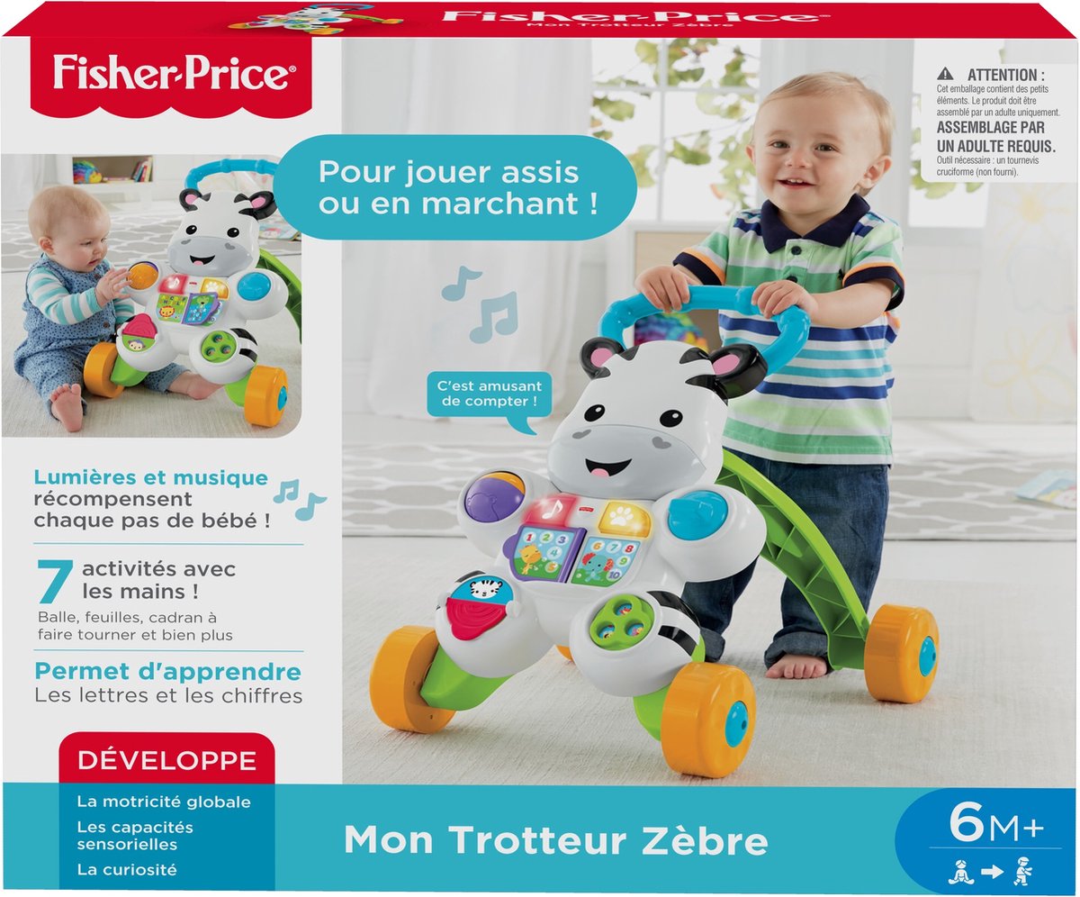 Fisher Price Loop-met-mij Zebra - Franstalig — afbeelding 15