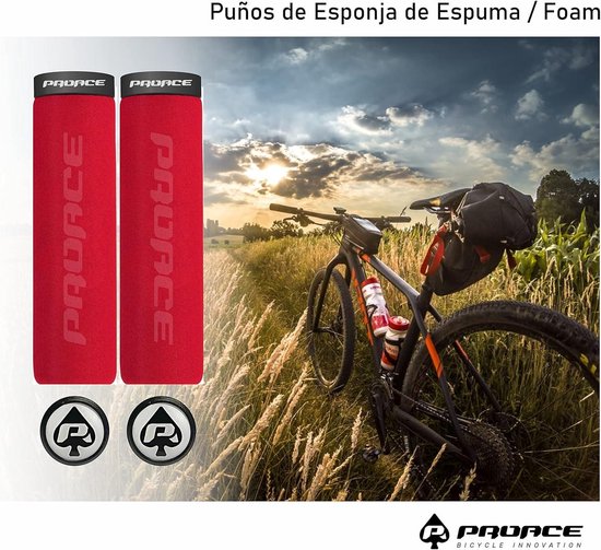SOLODRIVE Fietsgrepen, ergonomisch, MTB-handgrepen van antislip rubber