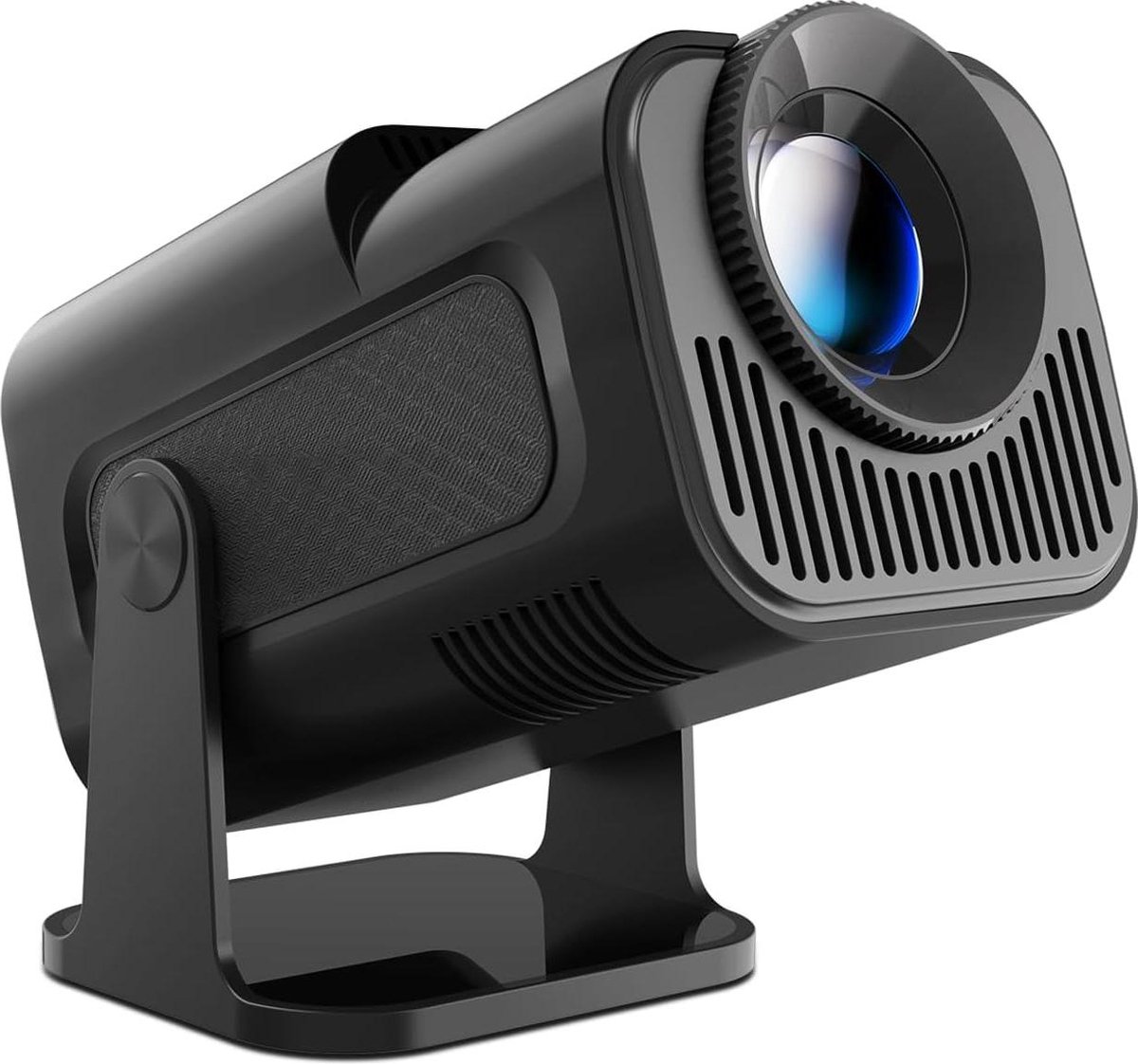 Draagbare 4K 1080P Hy320Pro Projector met Wifi en Bluetooth Auto Keystone 180° Draaibaar - Android TV Smart Projector voor Telefoon/TV Stick Beamer