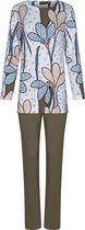 Pyjama joyeux flora Pastunette - Vert - Taille - 48