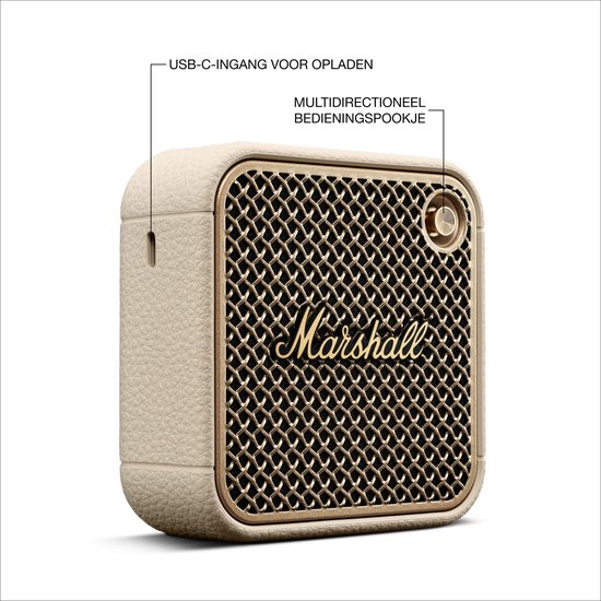 Marshall Willen II - Bluetoothspeaker - Creme van Marshall — afbeelding 2