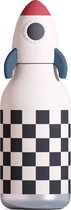 Gourde Asobu Rocket Bestie - 295 ml - Acier inoxydable et Siliconen - Gobelet d'école