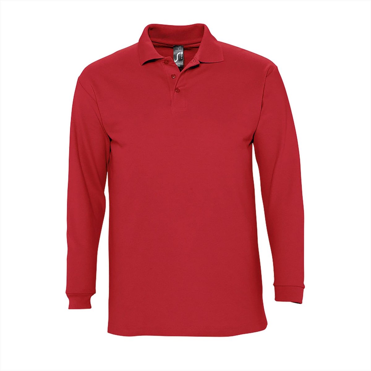 SOL'S Long Sleeve Polo Winter II L549 - Red - S