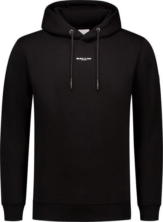 Ballin Amsterdam Heren Regular fit Sweaters Hoodie LS Black Maat M bol