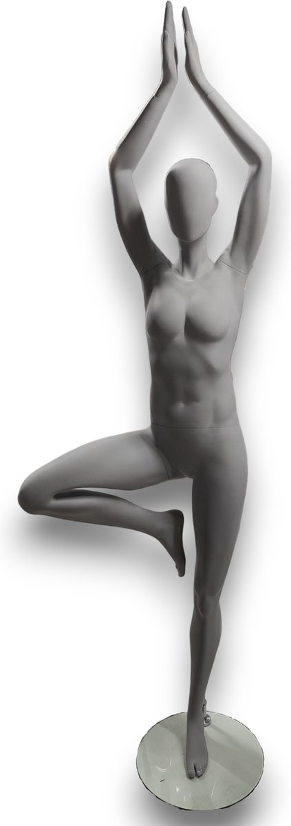 Etalagepop - Yoga - Betonlook - Hoge Kwaliteit - Kliksysteem