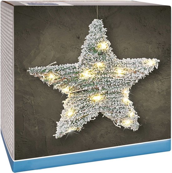 Lichtgevende Ster 20 LED 30 cm – Kerstverlichting – Lichting – Kerst – Lampjes