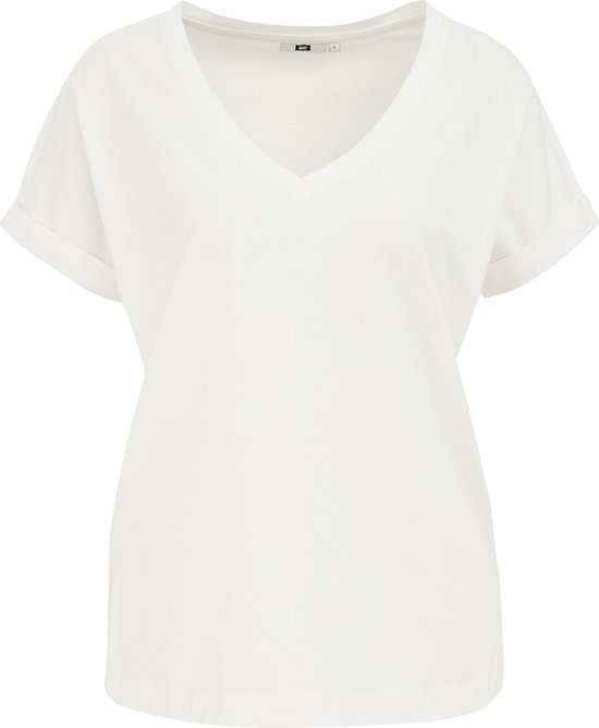 WE Fashion Dames T-shirt met V-hals