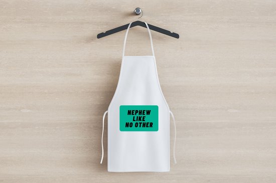 Akyol - neveu pas comme les other Tablier de cuisine - Neveu - arrière neveu - personne d'autre - anniversaire - cadeau - présent - merci - cadeau - 82 par 71 cm