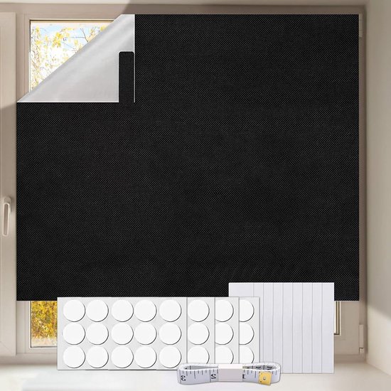 Film de fenêtre autocollant – Film miroir, protection solaire – Verre dépoli, opaque – 150 x 200 cm – Maison, bureau, voiture, salle de bain, chambre à coucher.