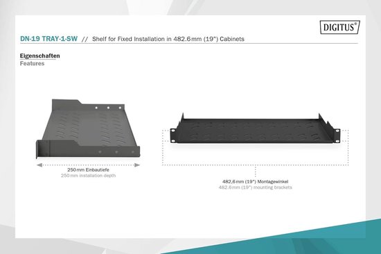 AW racQ 19 inch cable tray 3HE/4HE – More Distribution