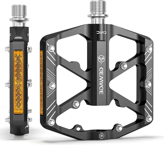 SD CNC Flatpedal V3 Black - Minnema BMX Shop
