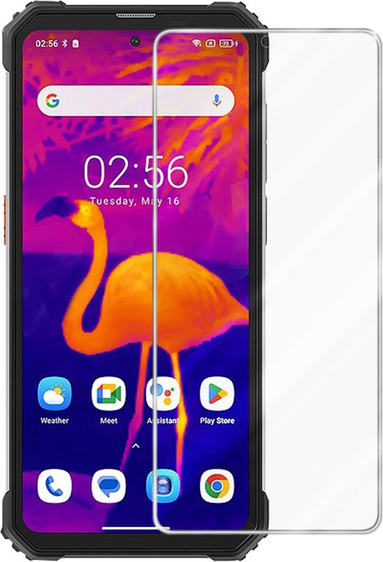 Cadorabo Protecteur d'écran adapté pour Blackview BV8900 - Film d'armure Film de protection en verre de protection d'écran trempé (trempé) CRYSTAL CLEAR de dureté 9H avec 3D Touch