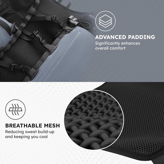 Hardloopvest met 500 ml waterfles voor dames en heren, verstelbare