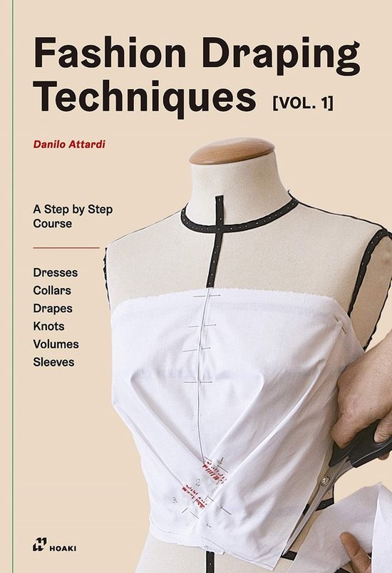 Fashion Draping Techniques, Vol. 1 - cover