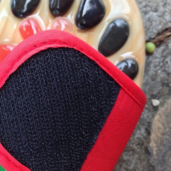 Masseur de pieds - Massage des pieds Pantoufles personnalisées point d'acupuncture pied appareil de massage en jade tabouret pieds chaussures sandales pour massage points d'acupuncture douleur shiatsu.