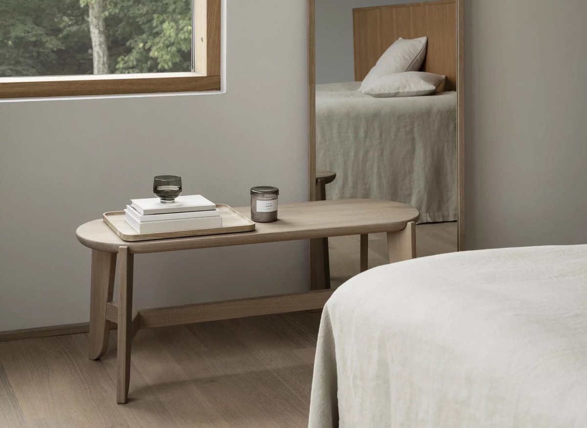 Eli Bank Oak | Beige | Hout
