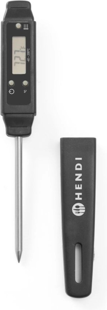 Hendi Thermometer Digitaal met Sonde ( -40°C tot 200°C ) - 45x180mm