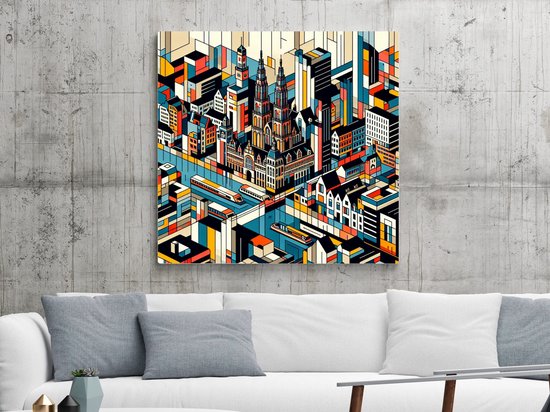 Kunstprint | Wanddecoratie | Canvas | 100 × 100 cm