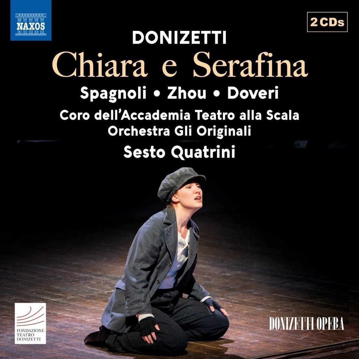 Pietro Spagnoli, Fan Zhou, Greta Doveri - Donizetti: Chiara e Serafina (2 CD)