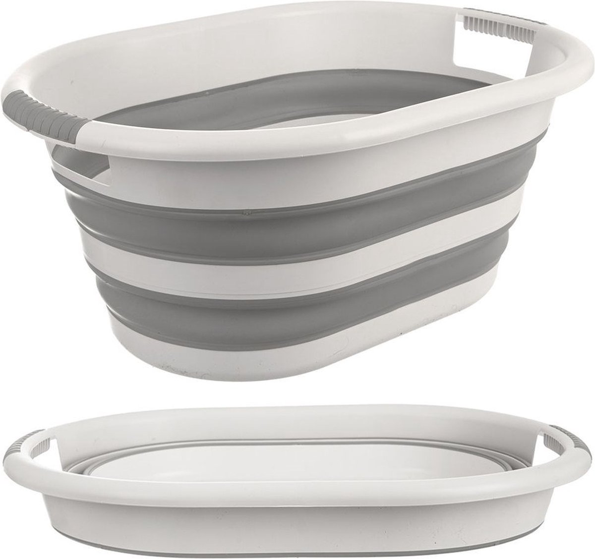 Goedkoopste Opvouwbare Wasmand Silicone KEMP 38 l - Opbergmand - Opvouwbaar