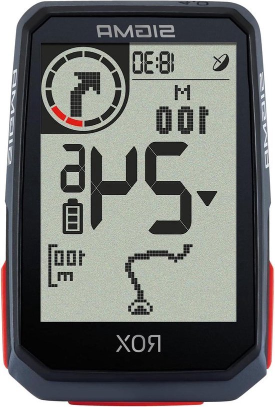 Sigma BC 500 Compteur Vélo Ordinateur De Cyclisme – Kilométrique, Tachymètre (Km/h & Mph), Étanche Avec Horloge